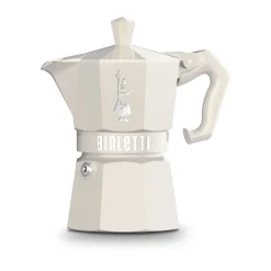 Bialetti Espressokocher 3 Tassen Moka Exclusive Cream
