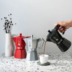 Italienische Genüsse|Weihnachten<Bialetti Espressokocher 6 Tassen Moka Exclusive Black