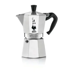 Bialetti Espressokocher 4 Tassen Moka Express silber
