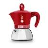 Italienische Genüsse<Bialetti Espressokocher 4 Tassen Moka Exclusive Induction Red