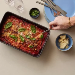 Bitz Auflaufform 28x21x8 cm schwarz/blau