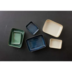 Bitz Auflaufform 28x21x8 cm schwarz/blau