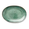 Bitz Platte oval 36x25cm grün