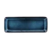 Bitz Platte 38x14cm black/darkblue