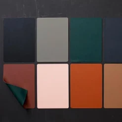 Tischwäsche<Bitz Tischset 4er Pack schwarz/grau 46x33cm