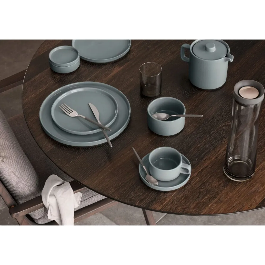 Blomus Kuchengabel 4er-Set Maxime Mourning Dove