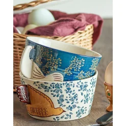 Schalen<Bloomingville Schale 13 cm Hezha natur