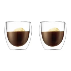 Vatertag<Bodum Kaffeeglas 2er-Set Pavina klar