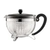 Teekannen|Teekannen<Bodum Teekanne 1,3 l Chambord schwarz