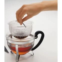 Teekannen|Teekannen<Bodum Teekanne 1,3 l Chambord schwarz
