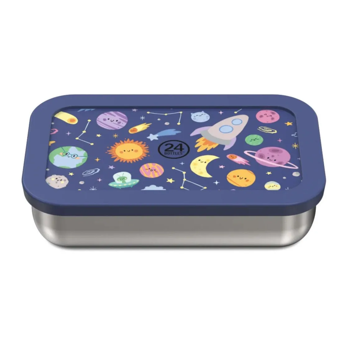 24bottles Snackbox 19x12x5 cm Space Friends