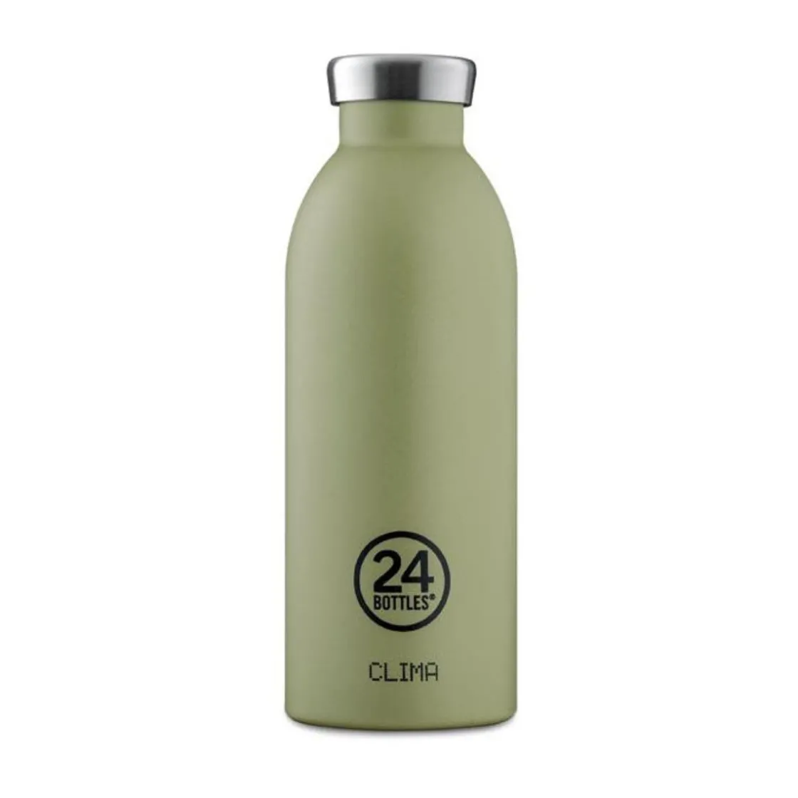 Thermosflaschen<24bottles Thermo-Trinkflasche 0,5l Clima Bottle khaki-grün