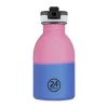 Trinkflaschen<24bottles Trinkflasche 0,25 l Kids Bottle REactive II Pink/Blue