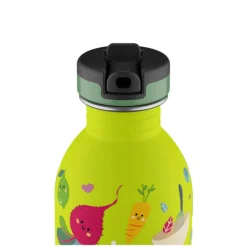 Neuheiten<24bottles Trinkflasche 0,25 l Kids Bottle Veggie Friends