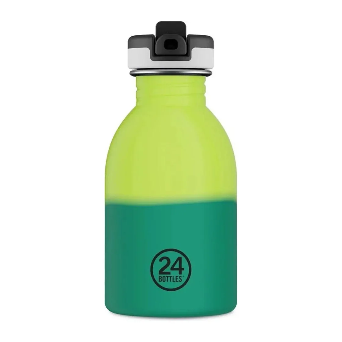 Trinkflaschen<24bottles Trinkflasche 0,25 l Kids Bottle REactive I Yellow/Green