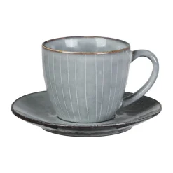 Broste Copenhagen Tasse mit Untere 0,15 l Nordic Sea Soft Blue