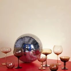 Byon Coupe-Glas 2er-Set Opacity pfirsich