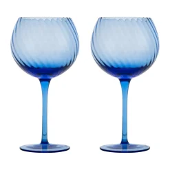 Weingläsersets<Byon Weinglas 2er-Set Opacity blau