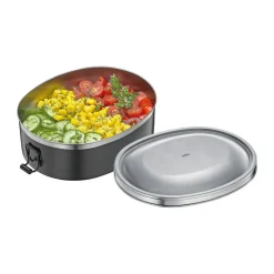 Cilio Lunchbox 18x14 cm Monte schwarz