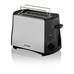 Cloer Toaster 825 W Cool Wall chrom/schwarz