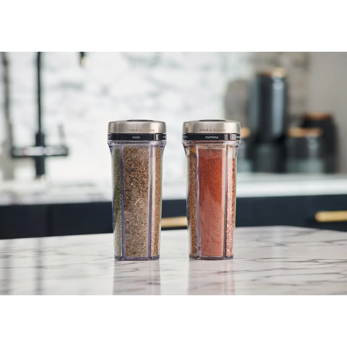 Kräuter & Gewürze|Messer & Co. Entdecken<Cole & Mason Gewürzstreuer 20 cm Saunderton klar