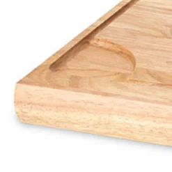 Messer & Co. Entdecken|Kochwelt Entdecken<Continenta Back-/Arbeitsbrett 62x47x5 cm Gummibaum