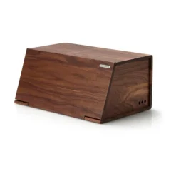 Continenta Brotkasten 40x26x18,5 cm Walnuss