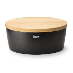 Continenta Brottopf 36x23x16 cm schwarz