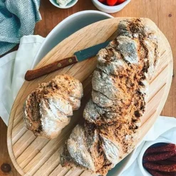 Continenta Brottopf 36x23x13 cm weiß