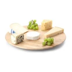 Servierplatten<Continenta Drehplatte Ø 40cm Gummibaum