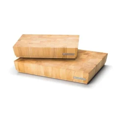 Messer & Co. Entdecken<Continenta Hackblock 48 x 36 x 7,5 cm Stirnholz