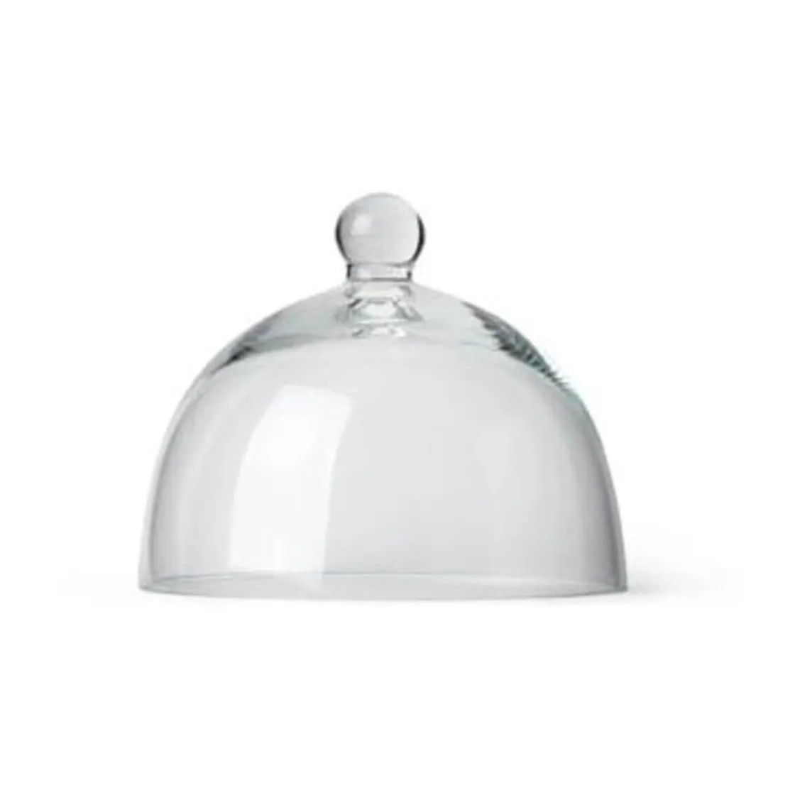 Servierplatten|Antipasti Geschirr<Continenta Käseglocke 2 tlg. Holz / Glas 20cm H 14cm