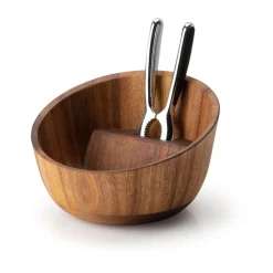 Schüsseln<Continenta Nussschale mit Qualitätsknacker 19 cm Akazie