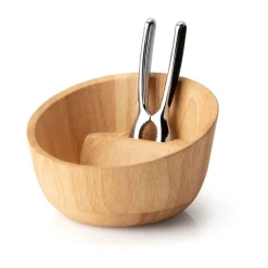 Schüsseln<Continenta Nussschale mit Qualitätsknacker 19 cm Gummibaum