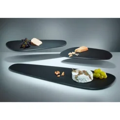 Messer & Co. Entdecken|Vatertag<Continenta Schneidebrett Duracore 27,5x15,9x0,9cm Pebble schwarz