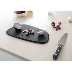 Messer & Co. Entdecken|Vatertag<Continenta Schneidebrett Duracore 27,5x15,9x0,9cm Pebble schwarz