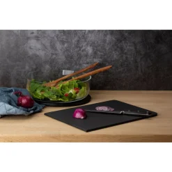 Weihnachten|Messer & Co. Entdecken<Continenta Schneidebrett 35x24x1 cm Duracore schwarz