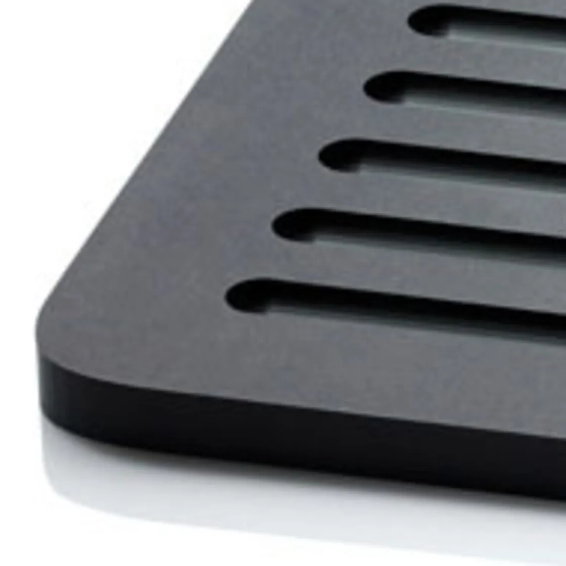 Schneidebretter Aus Holz|Messer & Co. Entdecken<Continenta Schneidebrett 39x24x1 cm Duracore schwarz