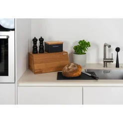 Schneidebretter Aus Holz|Messer & Co. Entdecken<Continenta Schneidebrett 39x24x1 cm Duracore schwarz