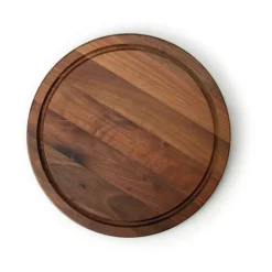 Brotteller<Continenta Steakteller rund Ø28cm Walnuss