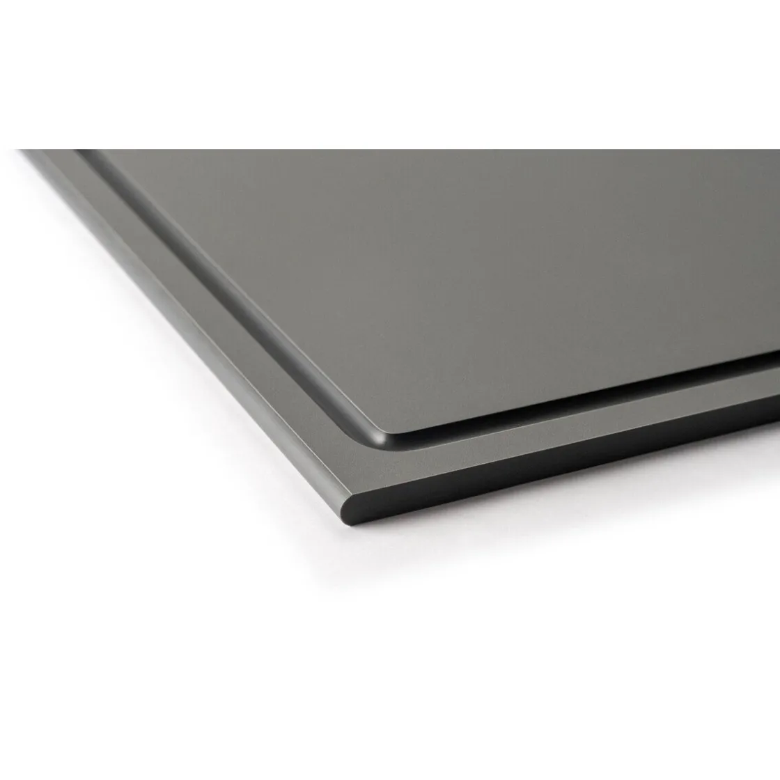 Messer & Co. Entdecken|Tranchierbretter<Continenta Tranchierbrett 39x27x1 cm Duracore grau