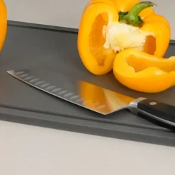 Messer & Co. Entdecken|Tranchierbretter<Continenta Tranchierbrett 39x27x1 cm Duracore grau