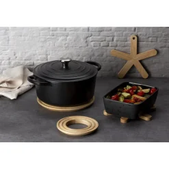 Continenta Untersetzer 21 cm Gummibaum