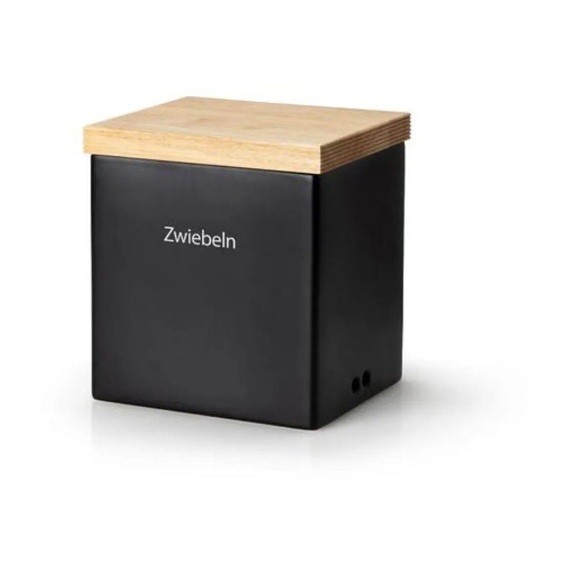 Continenta Vorratsdose 18x15,5x20,5 cm schwarz