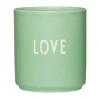 Becher<Design Letters Becher 8 cm Favourite Fashion Colour Love grün