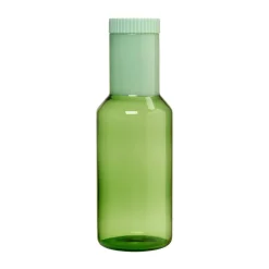 Karaffen<Design Letters Glaskaraffe 1,0 l Tube grün