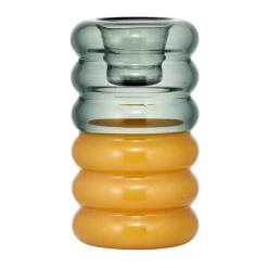 Spanischer Sommerurlaub|Weihnachtskerzen<Design Letters Kerzenständer 9 cm Hoop rauch/milchgelb