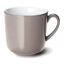 Becher<Dibbern Becher m.H. 0,32 ltr. Solid Color kiesel