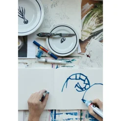 Dibbern Brotteller 17 cm Solid Color Brasserie Marine