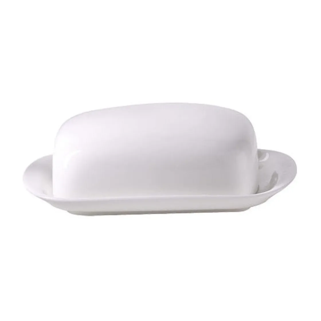 Dibbern Butterdose Bone China weiss